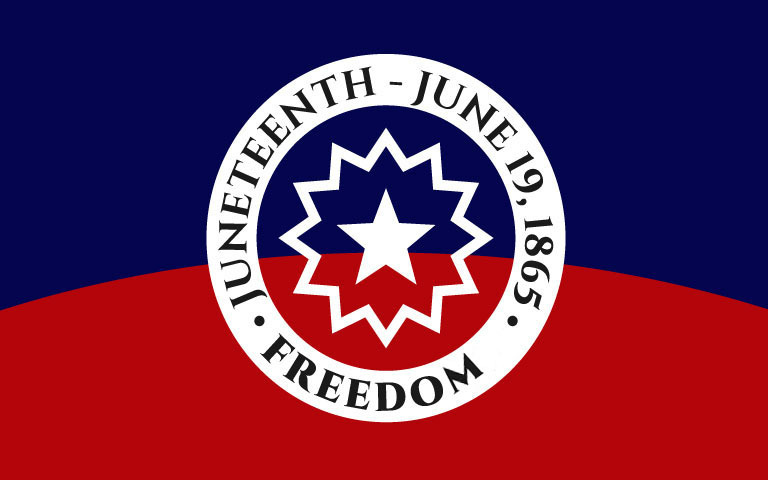 Juneteenth Flag of Freedom.